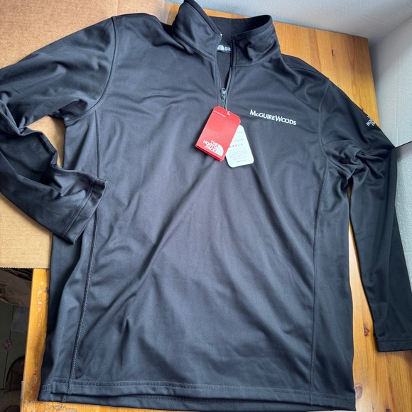 North face quarter zip fleece size XL nwt black - Picture 1 of 9